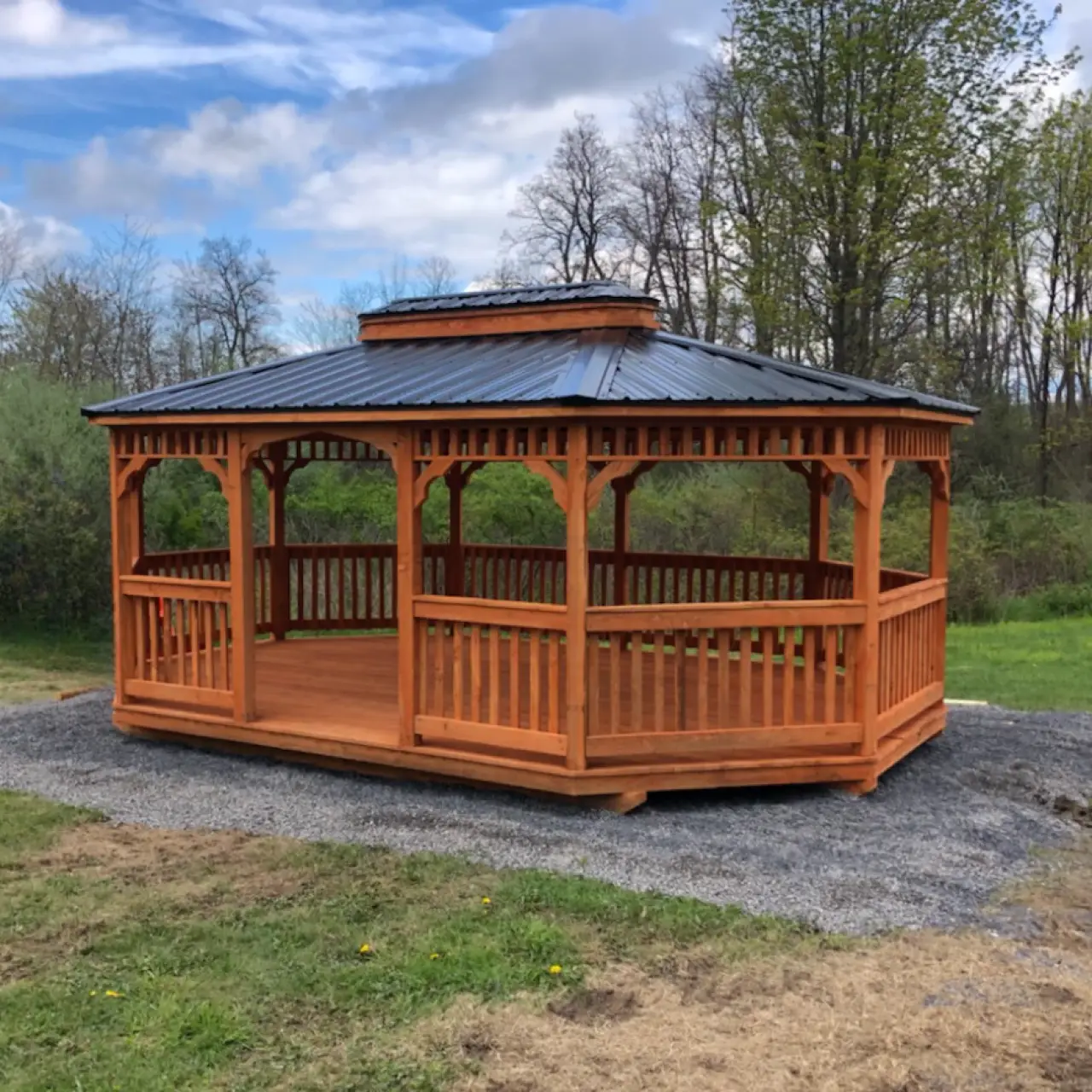 Larch gazebo Rochester NY
