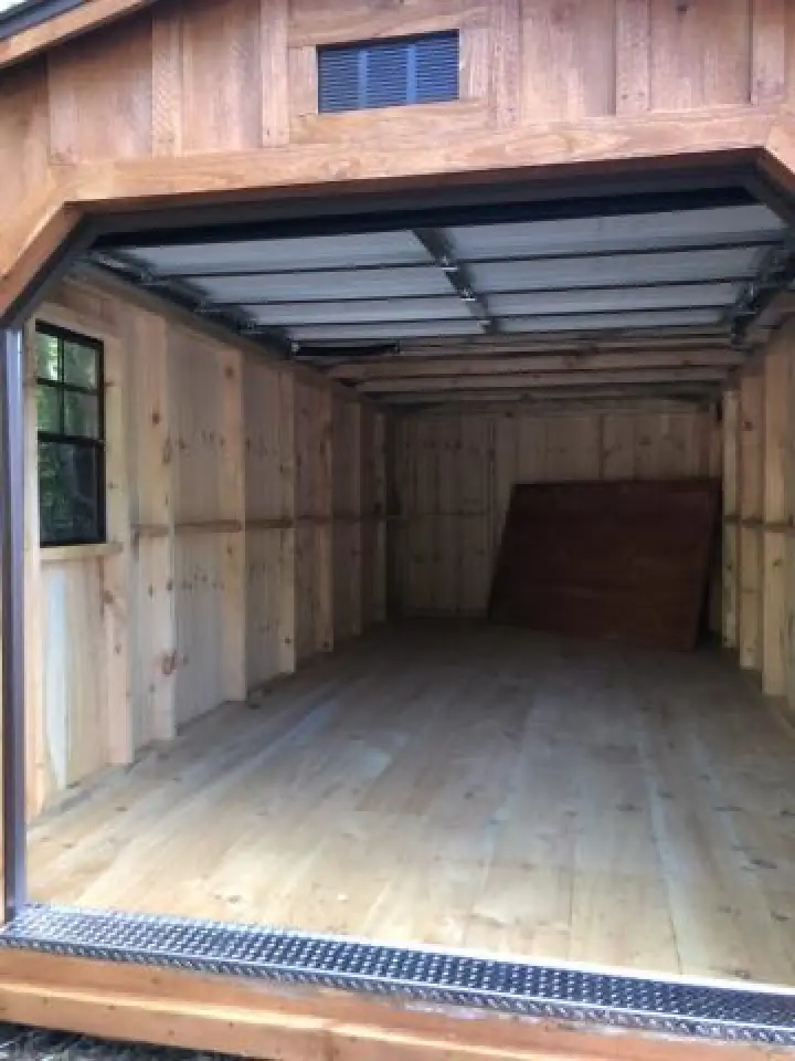Shed interior Western NY
