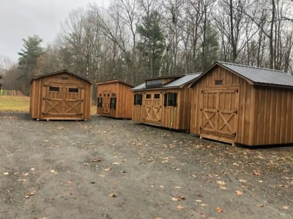 GDR shed exterior