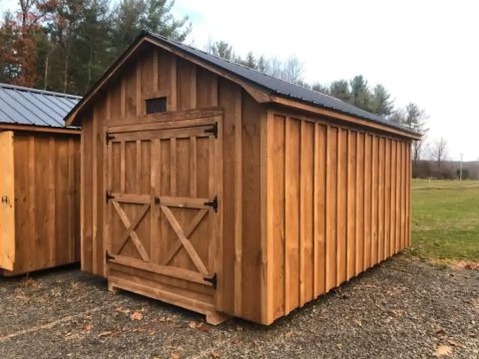 GDR shed exterior