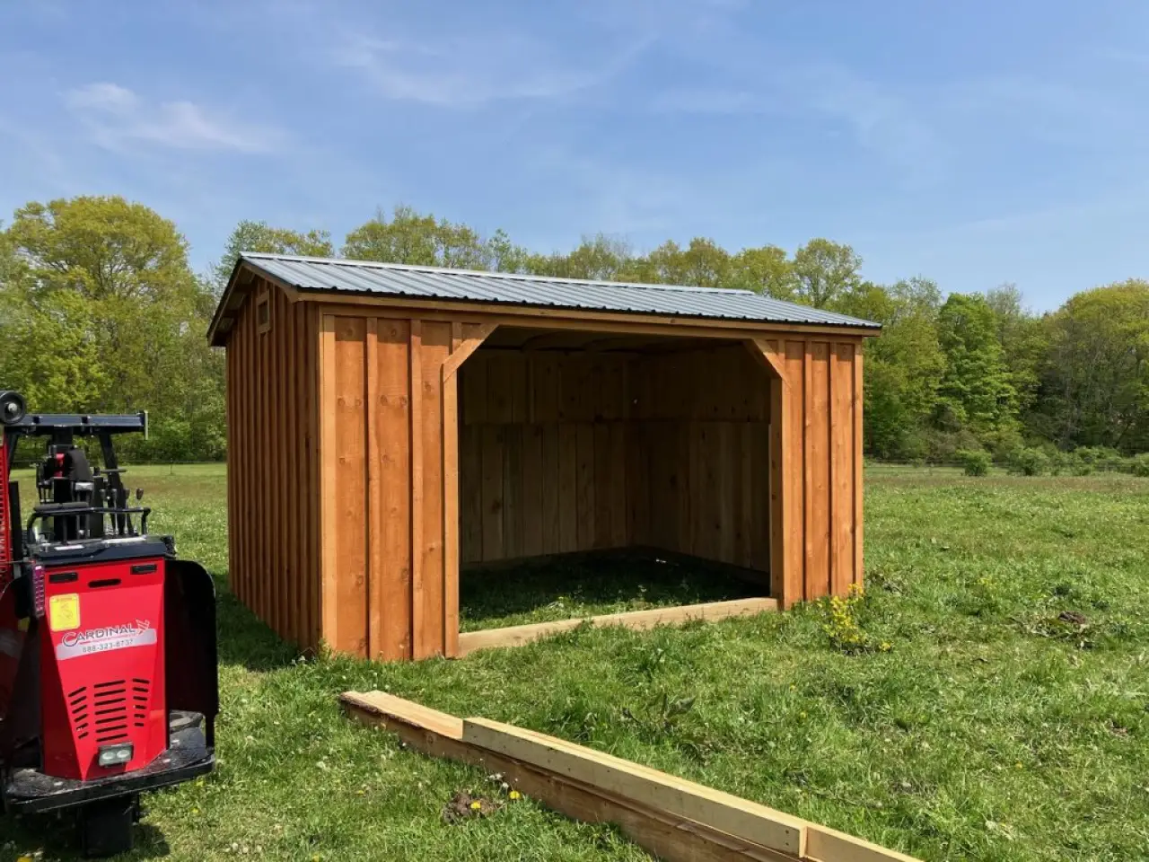 Animal shelter exterior
