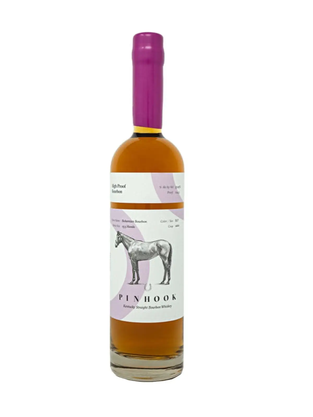 Pinhook Magenta Wax High Proof Bourbon 750ml