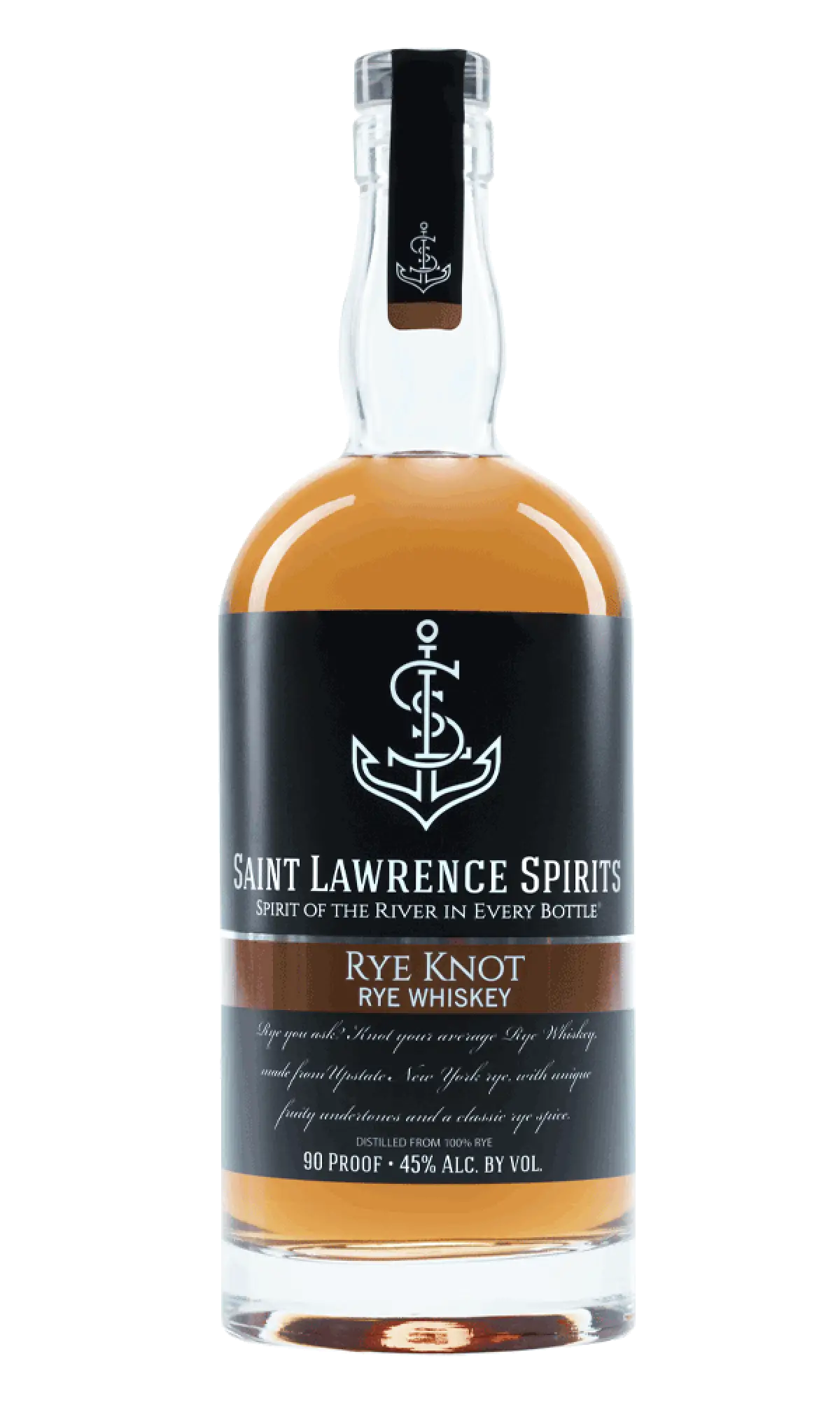 Saint Lawrence Spirits Rye Knot Whiskey 750ml