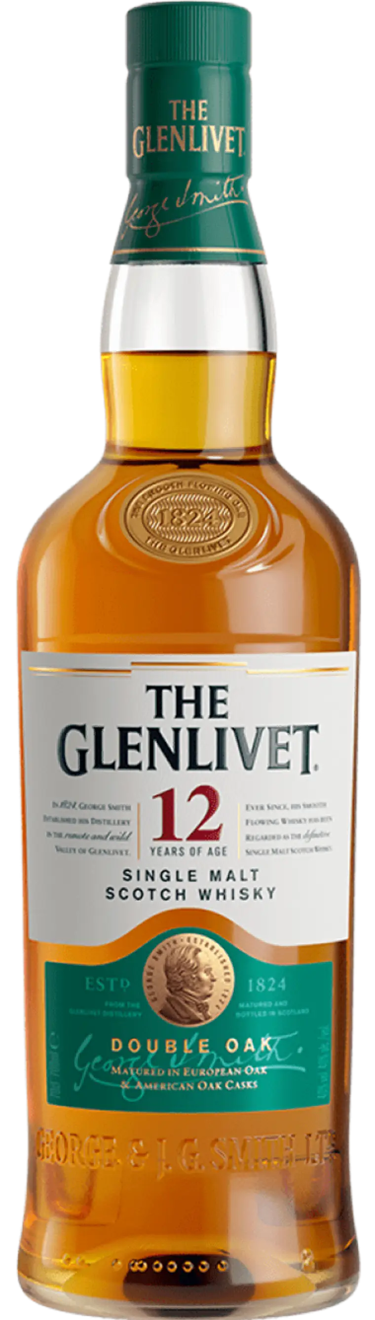 The Glenlivet 12 Year Old Single Malt Scotch Whisky 750ml