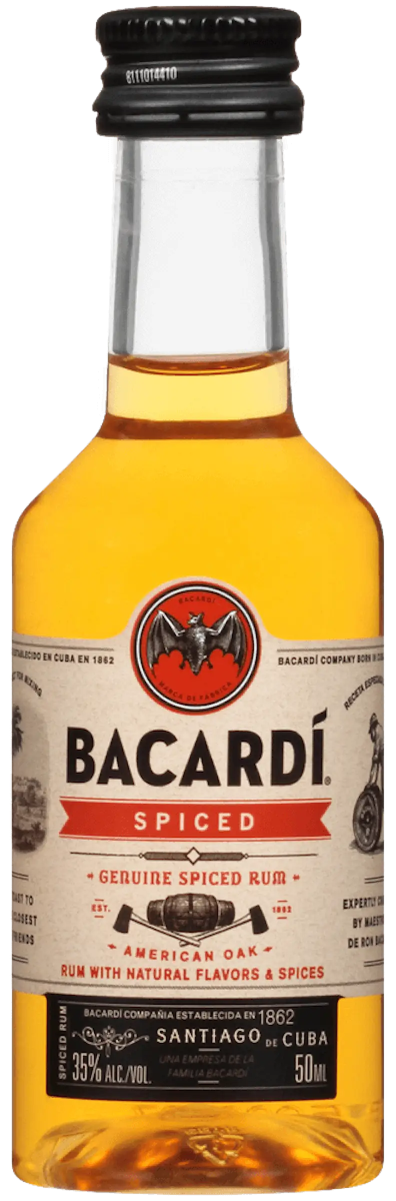 Bacardí Spiced Rum 50ml