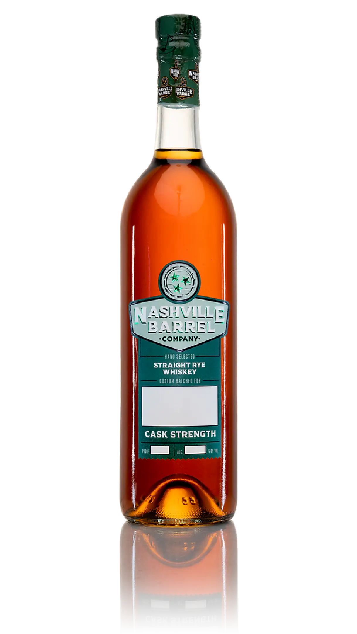 Nashville Barrel Co. 8 Year Rye Whiskey 750ml