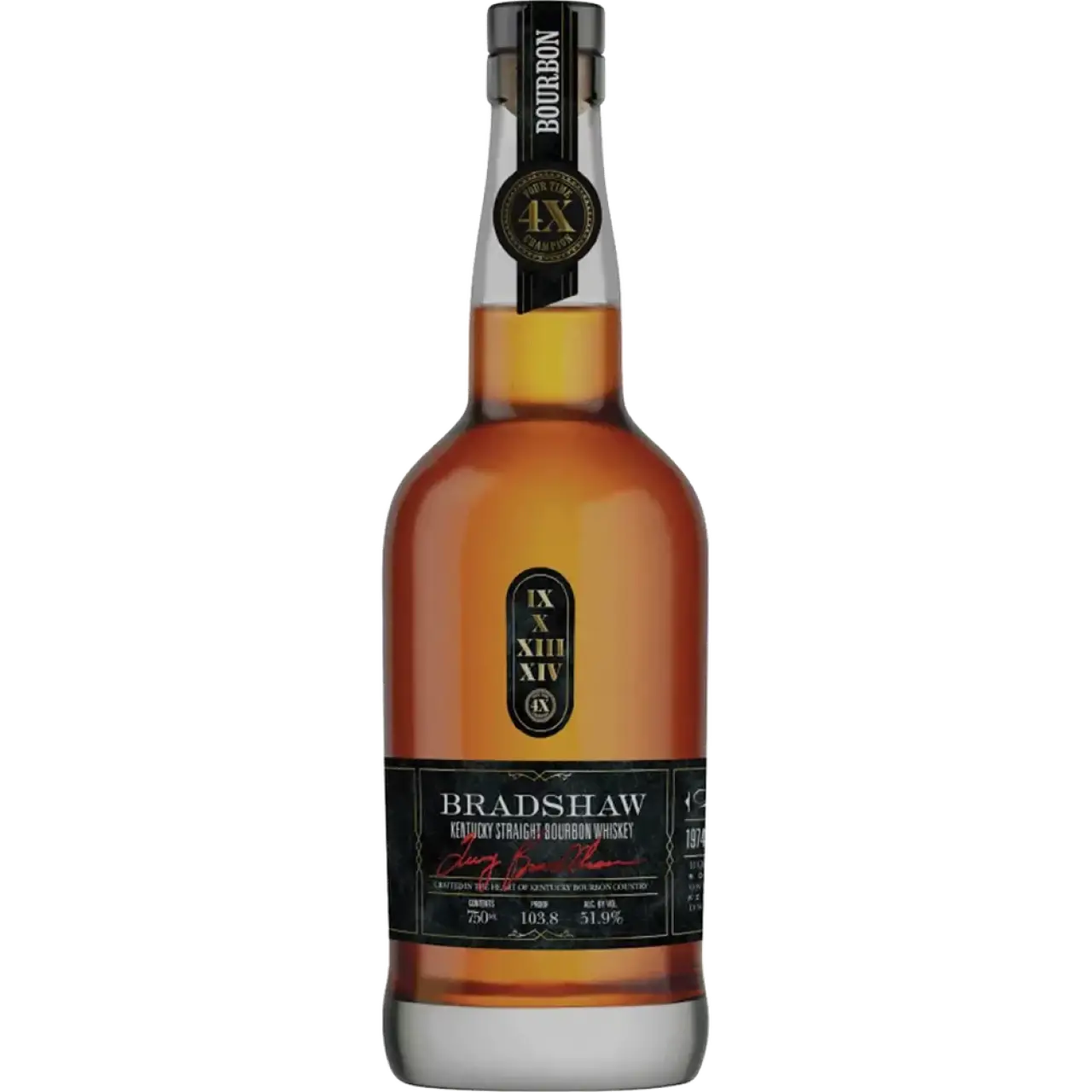 Bradshaw Bourbon Kentucky Straight Bourbon Whiskey 750ml