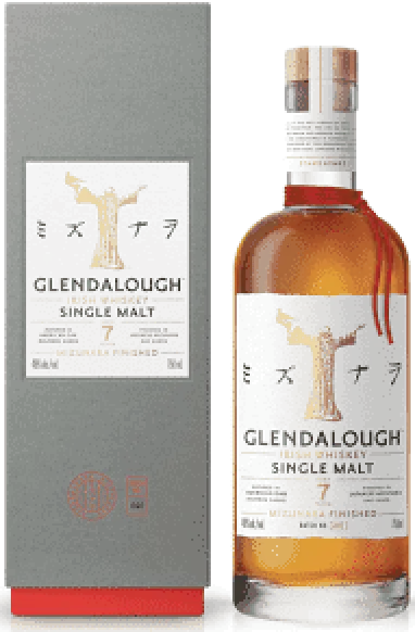 Glendalough 7 Year Old Mizunara Finish Single Malt Irish Whiskey 750ml