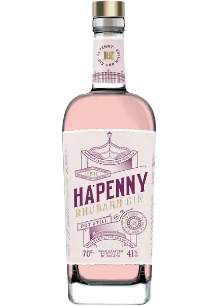Ha'penny Rhubarb Gin 750ml
