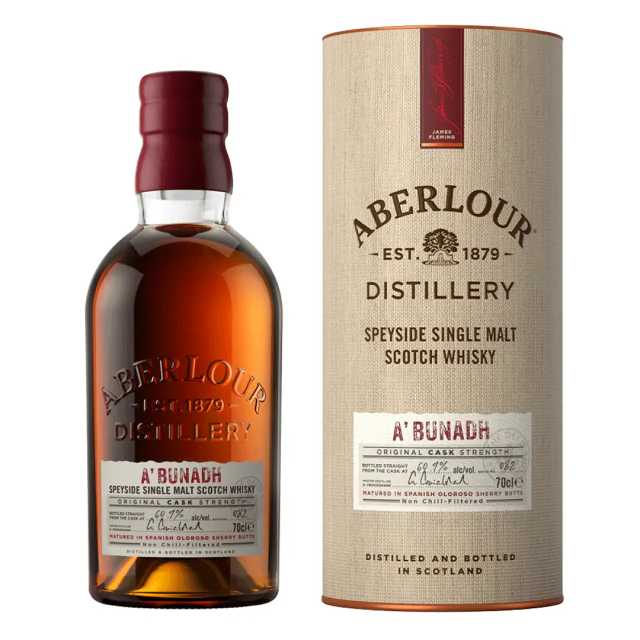 Aberlour A'bunadh Speyside Single Malt Scotch Whisky 750ml