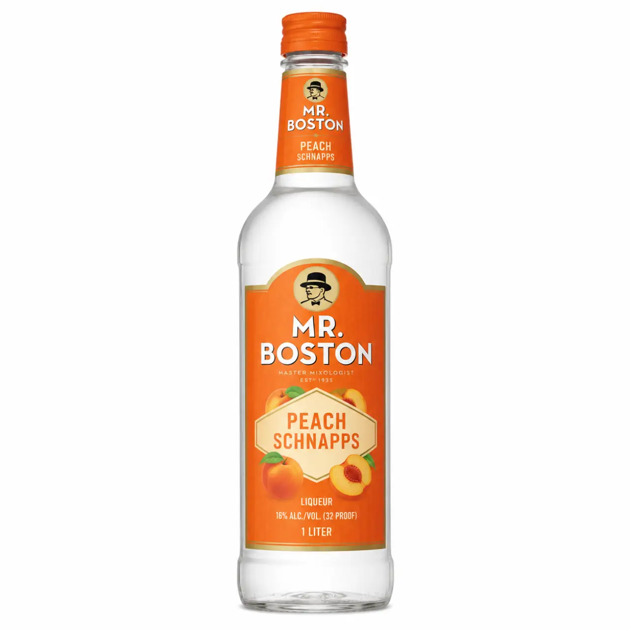 Mr Boston Peach Schnapps 1L