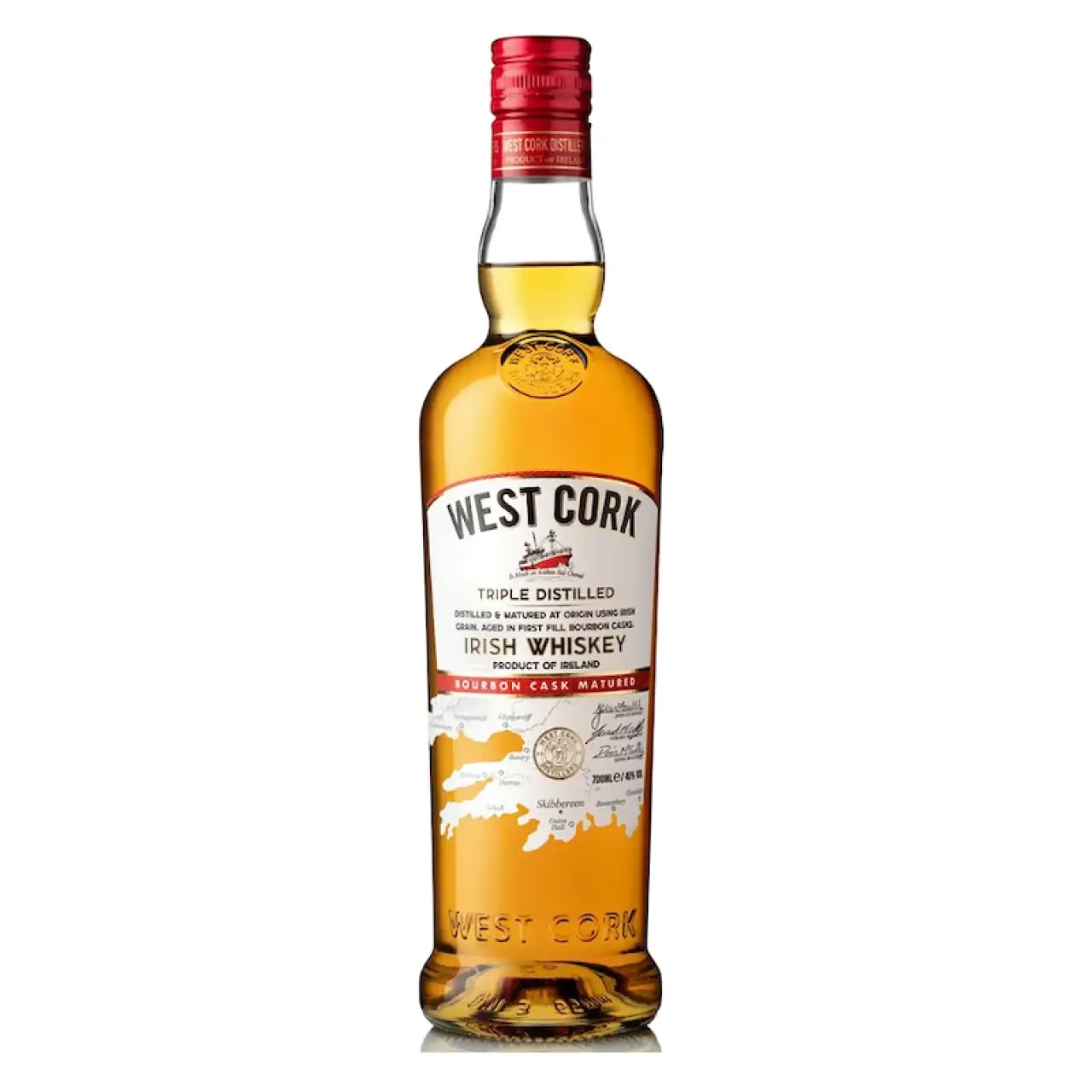 West Cork Bourbon Cask Irish Whiskey 750ml
