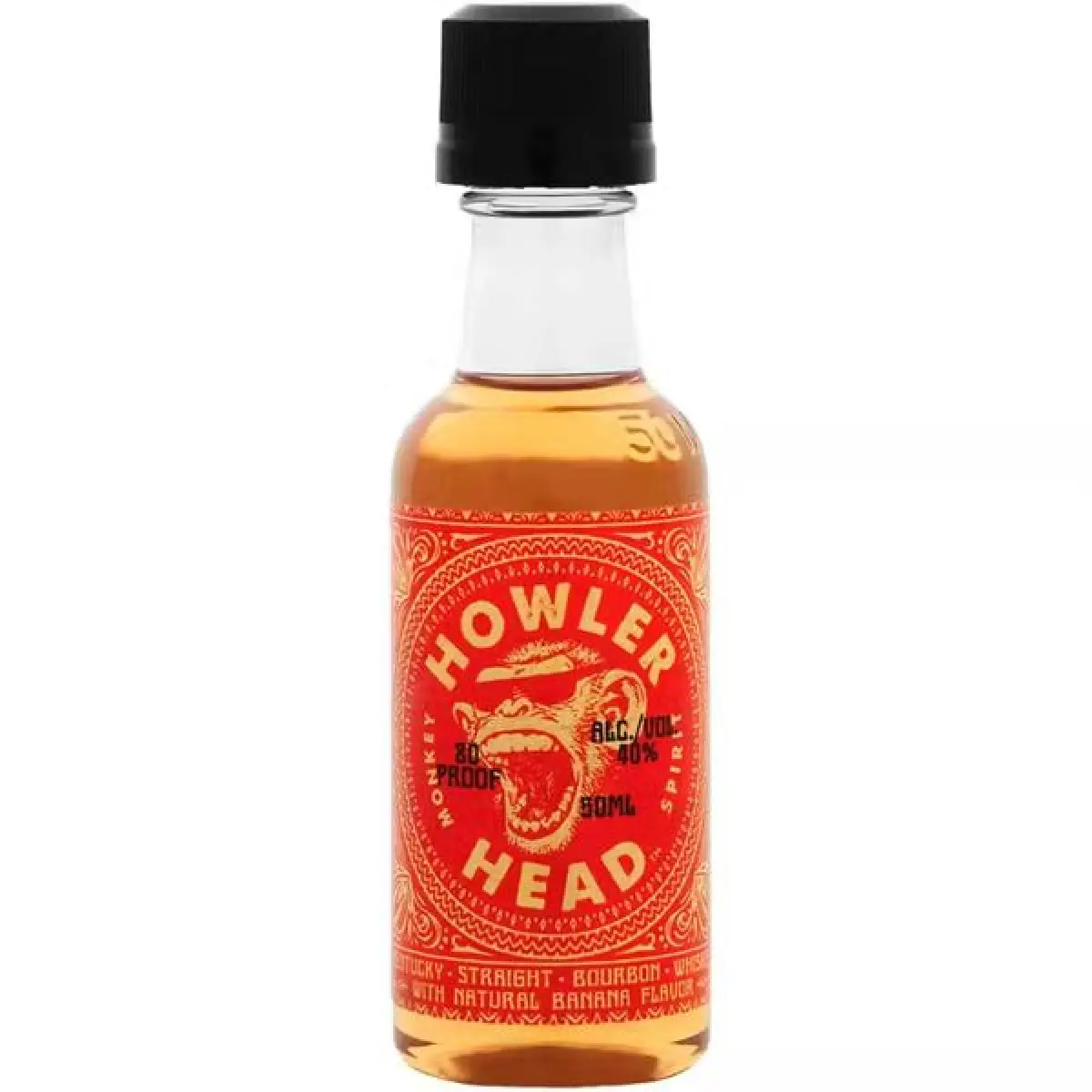 Howler Head Banana Infused Kentucky Straight Bourbon Whiskey 50ml