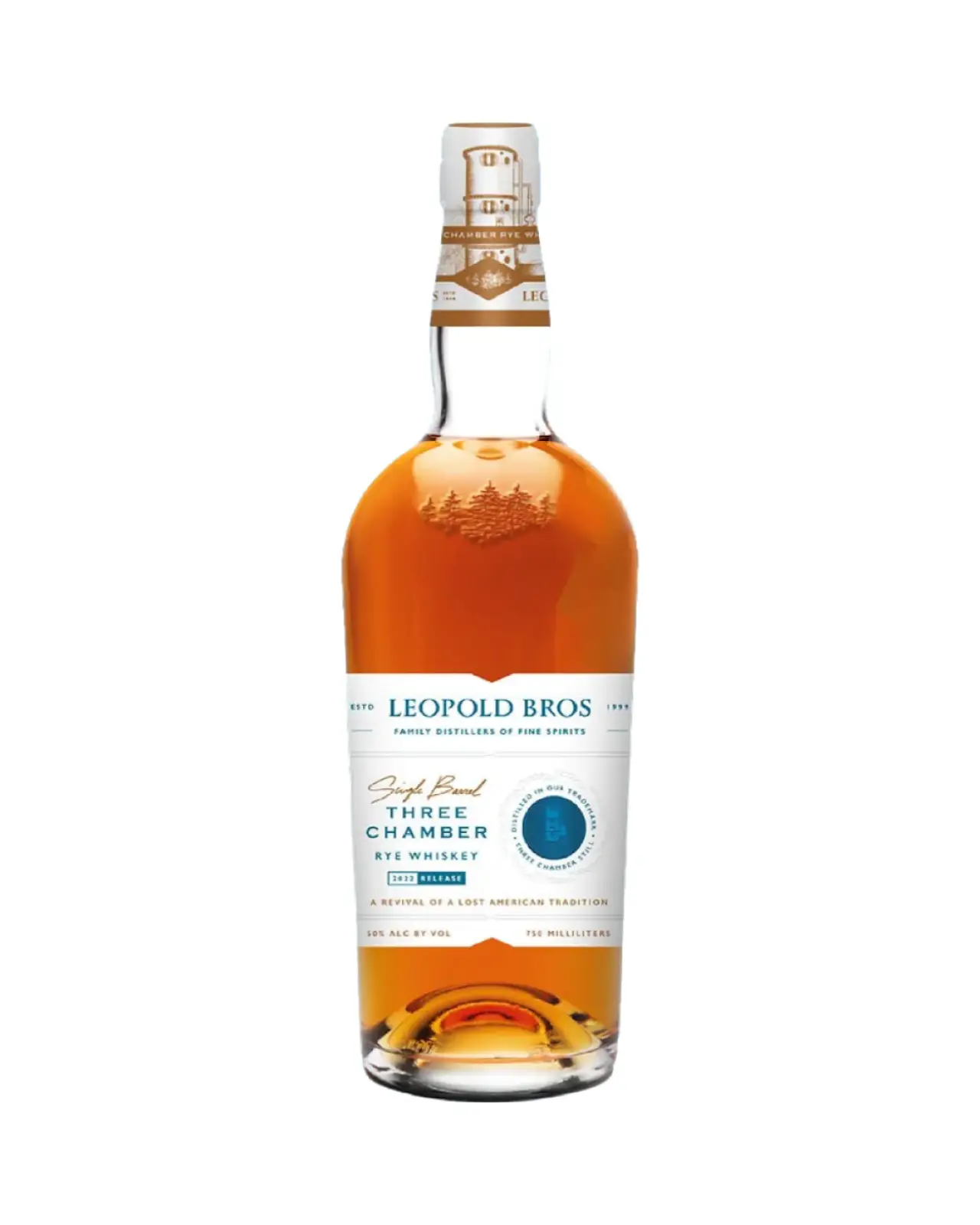 Leopold Bros. Three Chamber Rye Whiskey 750ml