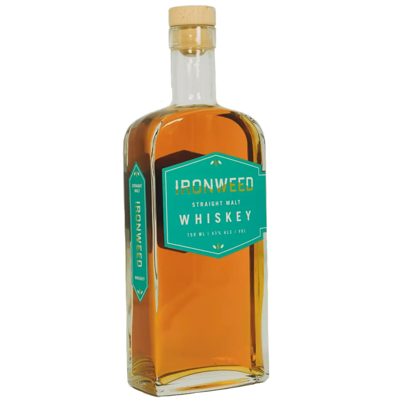 Albany Distilling Ironweed Straight Malt Whiskey 750ml
