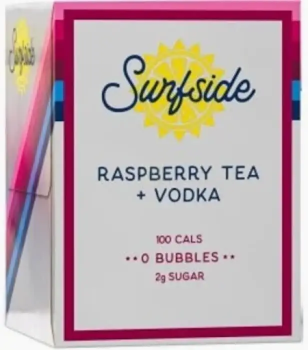 Surfside Raspberry Iced Tea + Vodka 4-Pack 355ml Cans