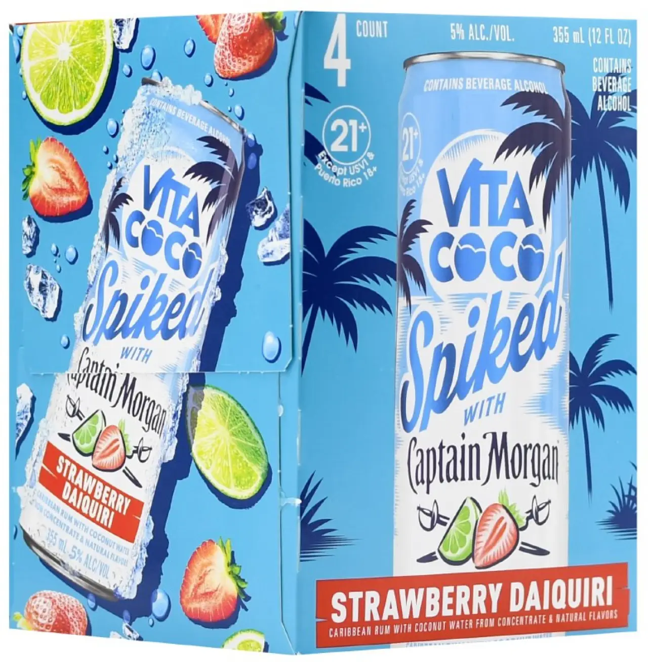 Vita Coco Straw Daq 4Pk 355ml Cans