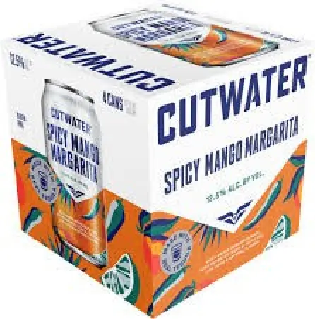 Cutwater Spicy Mango Margarita 4X355ml