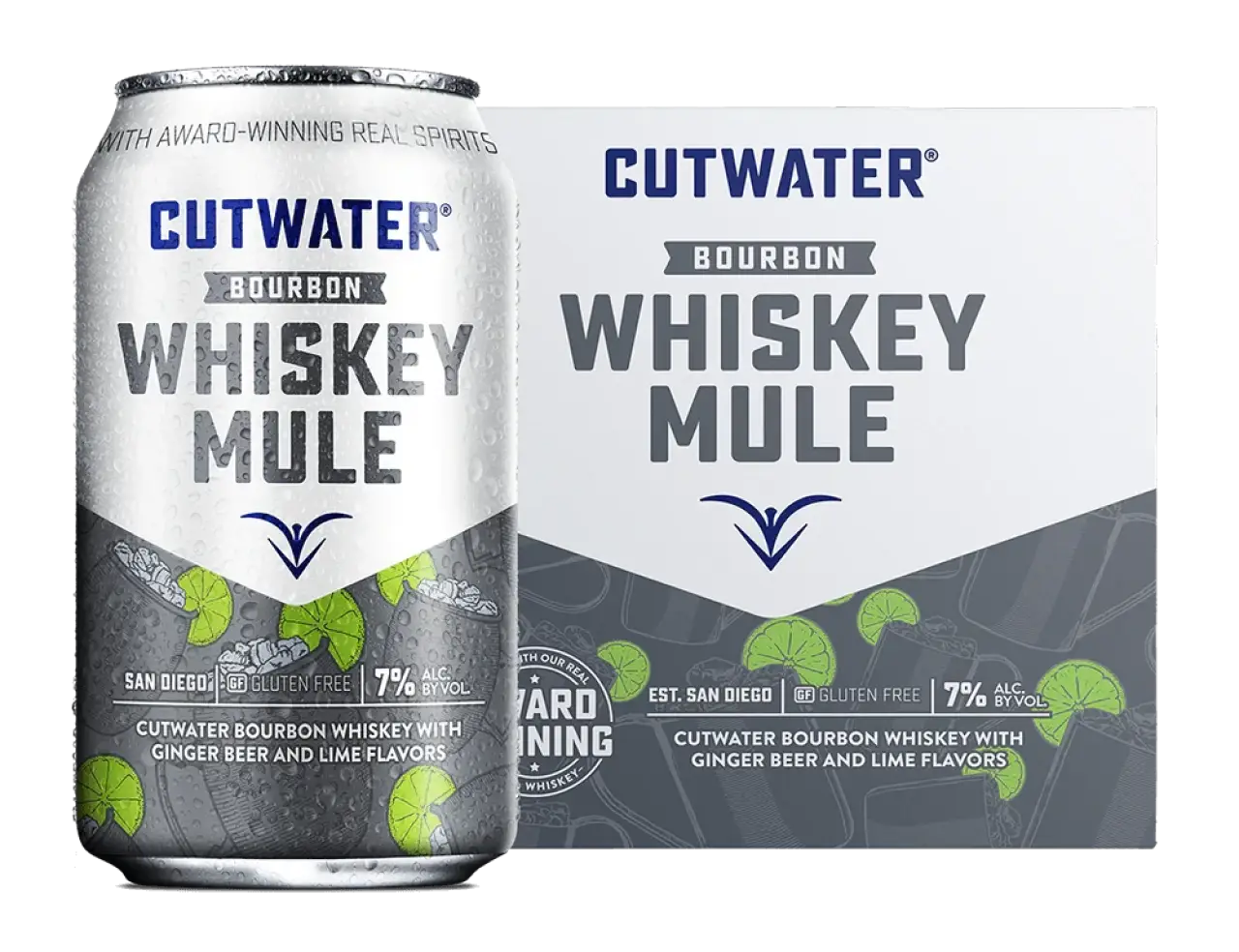 Cutwater Whiskey Mule 4Pk 355ml Cans