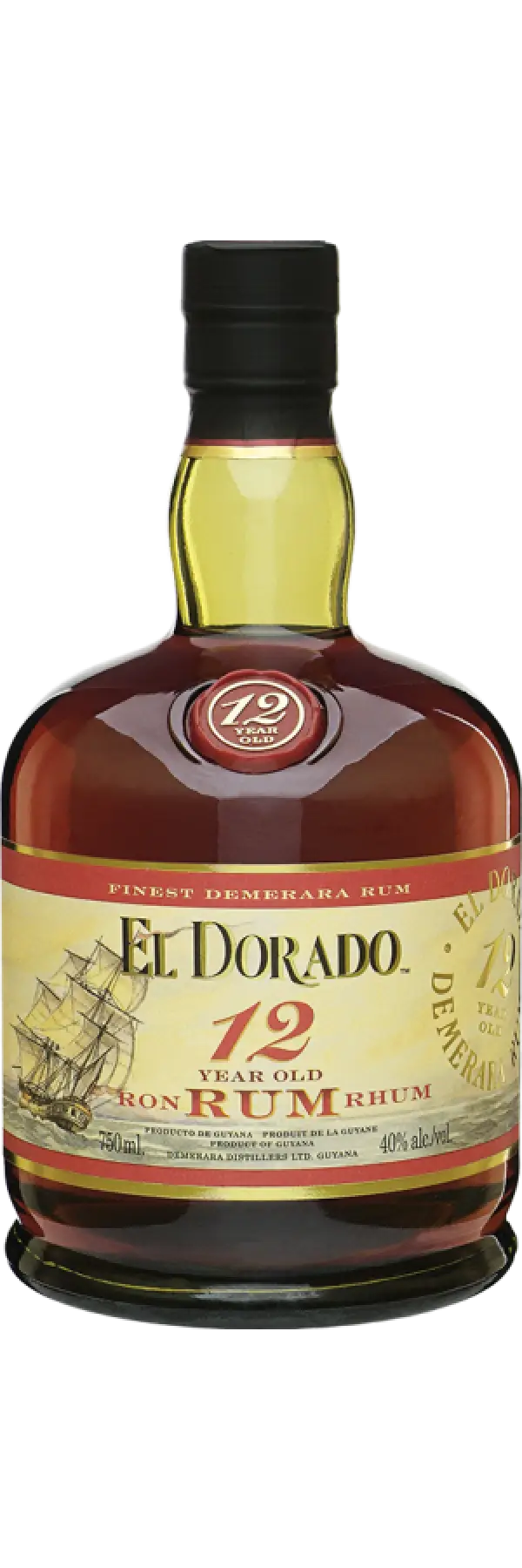 El Dorado 12 Yr Rum 750ml