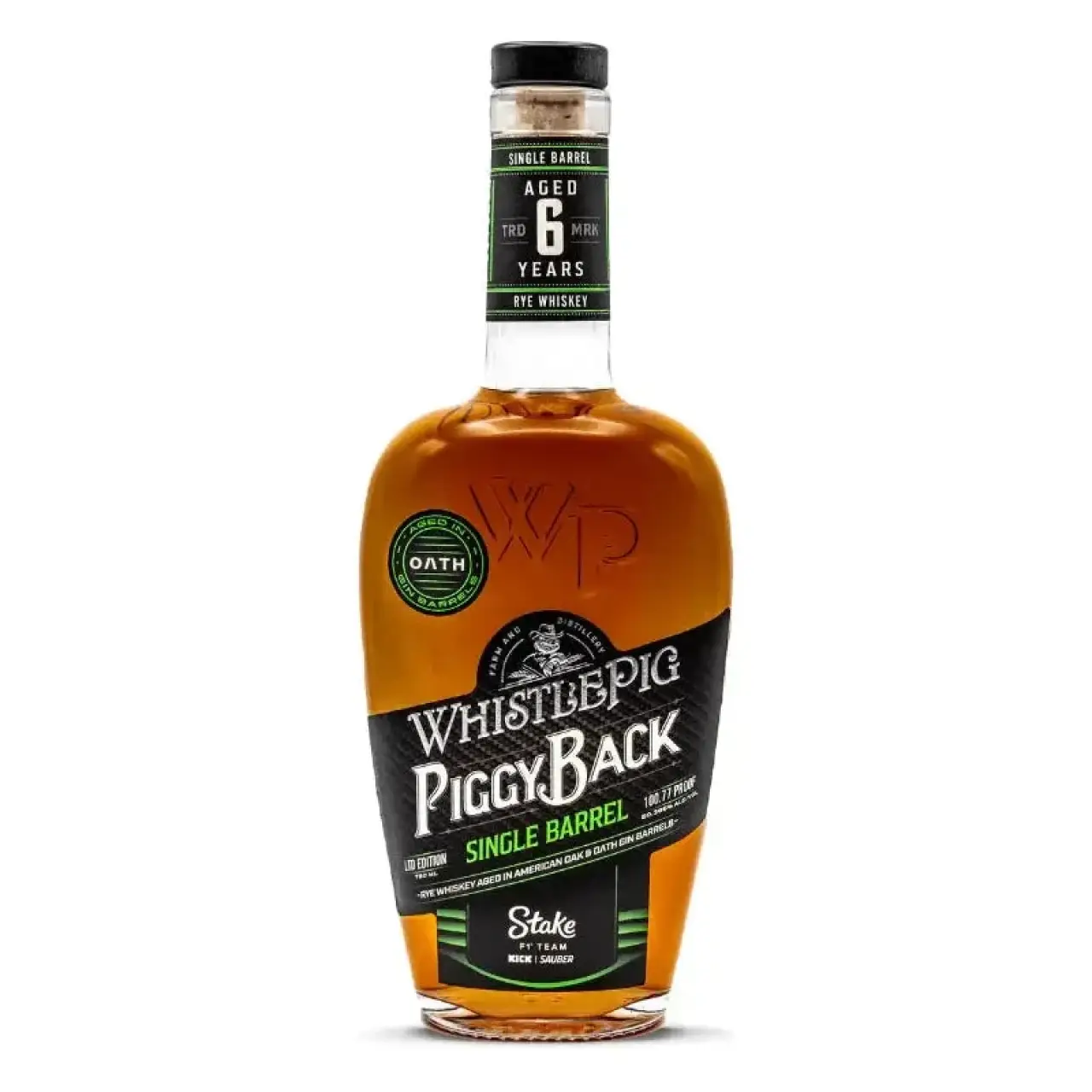 Whistlepig Piggyback Small Batch Rye 750ml