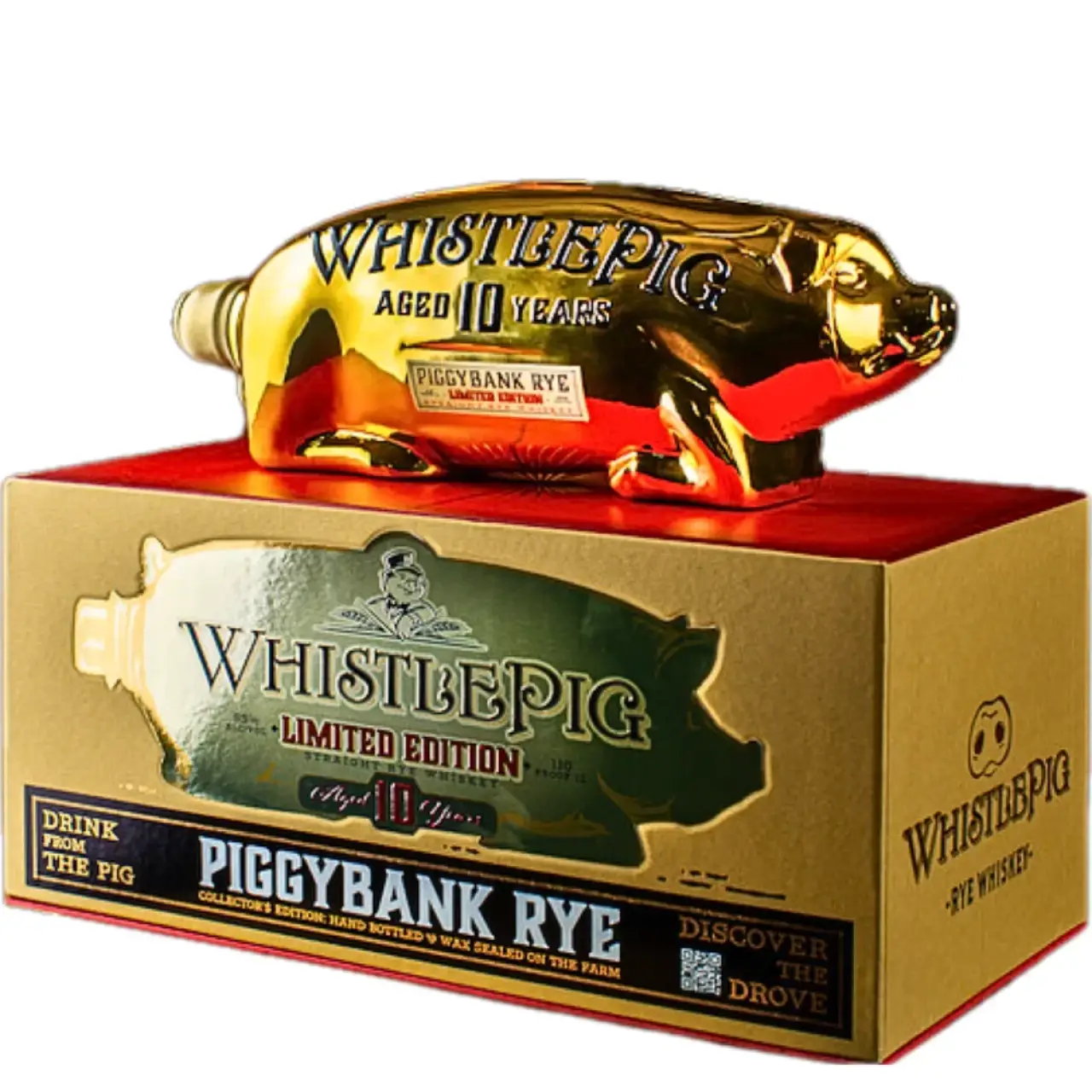 Whistlepig Piggybank 10 Year Rye 1L