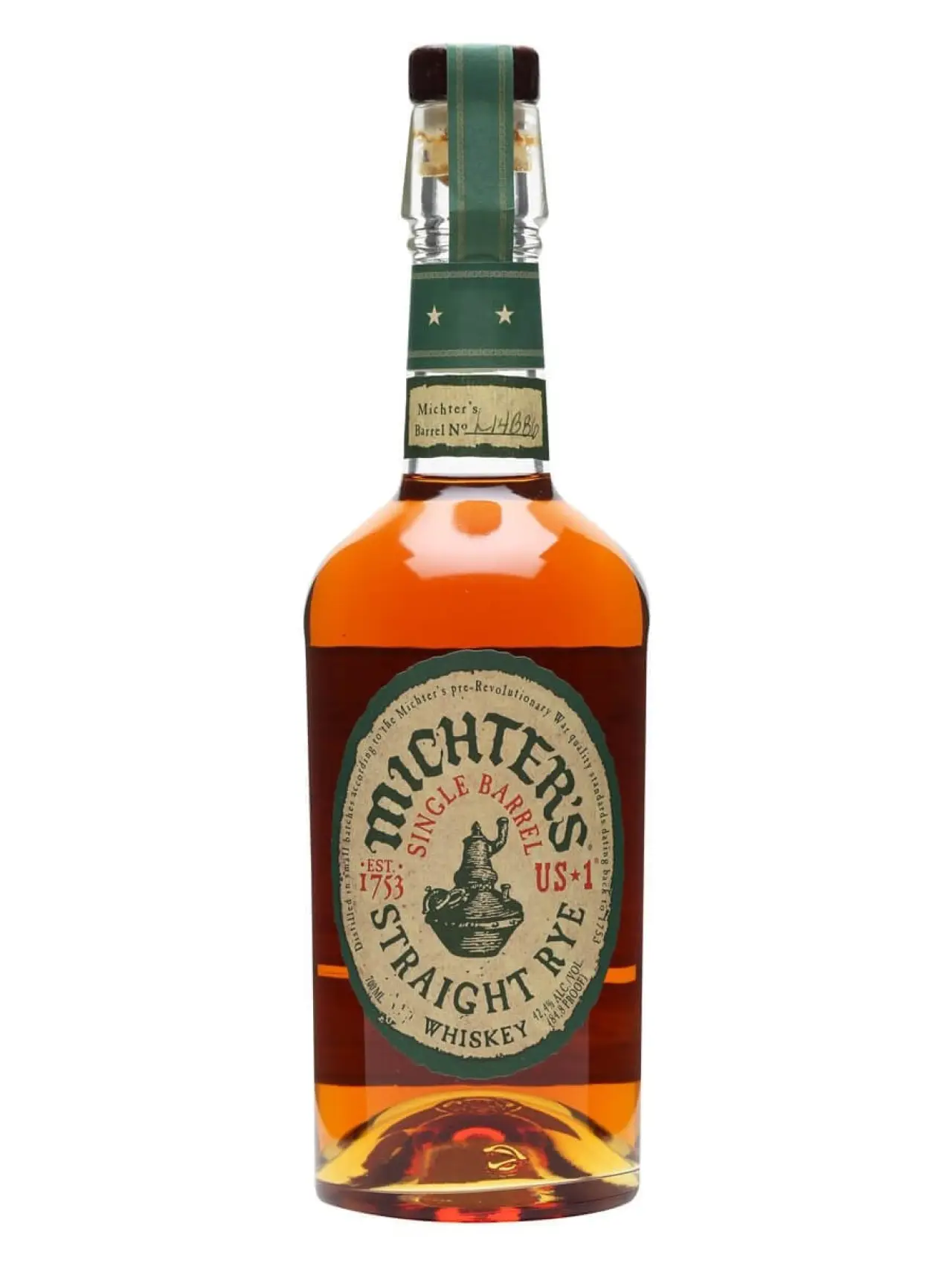 Michter's Us*1 Single Barrel Straight Rye Whiskey 750ml
