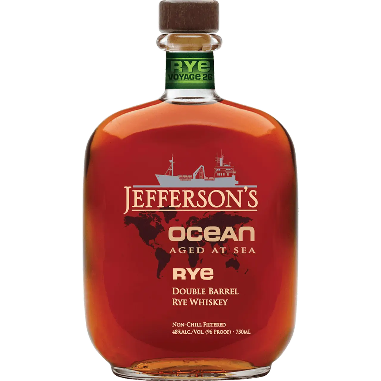 Jefferson's Ocean Aged At Sea Rye 750ml