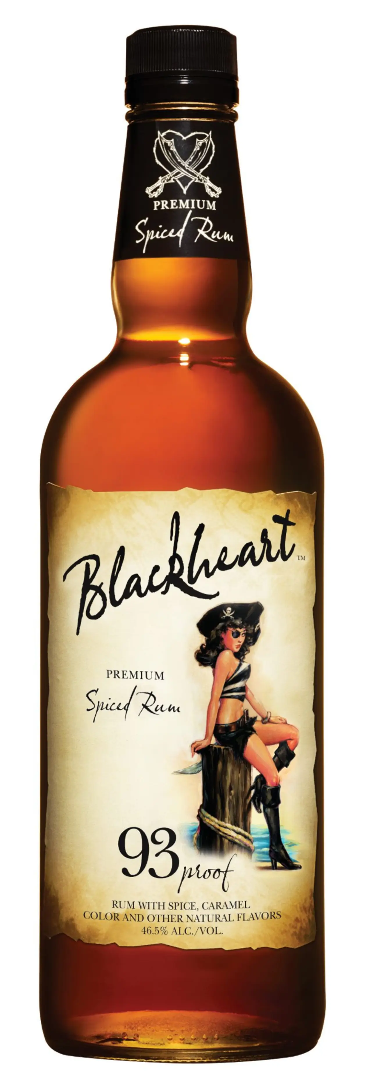 Blackheart Premium Spiced Rum 1L