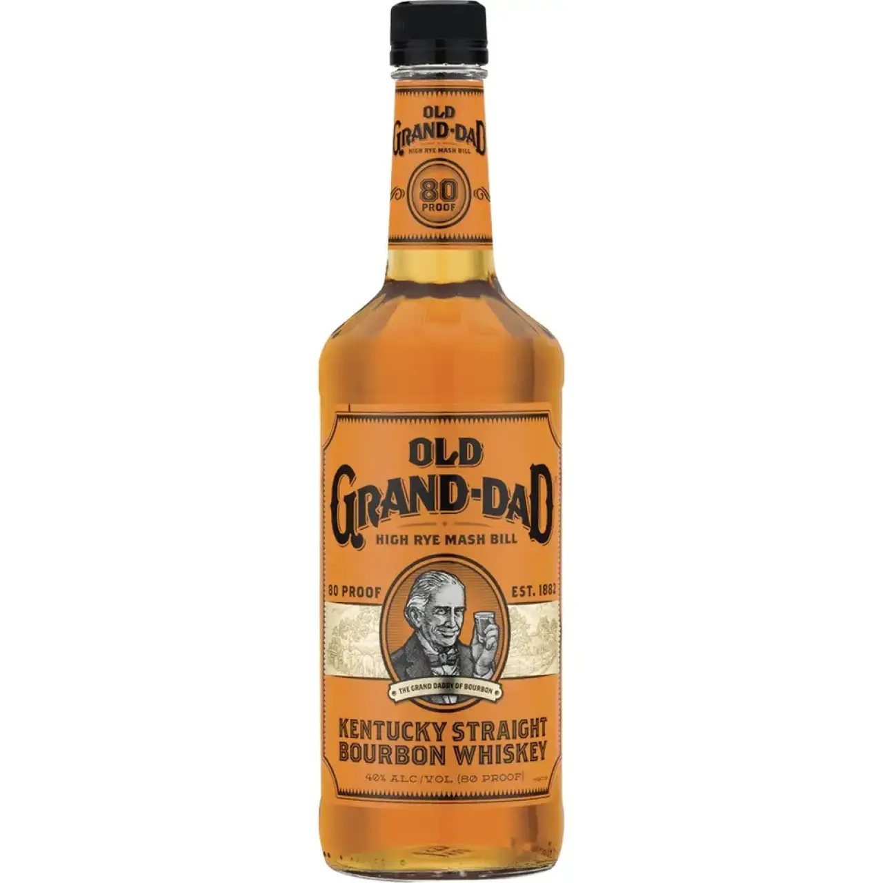 Old Grand-Dad Kentucky Straight Bourbon Whiskey 1L