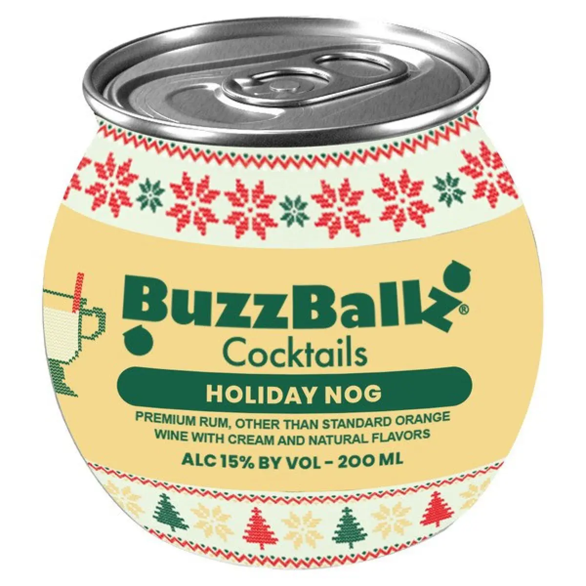Buzzballz Holiday Nog 200ml