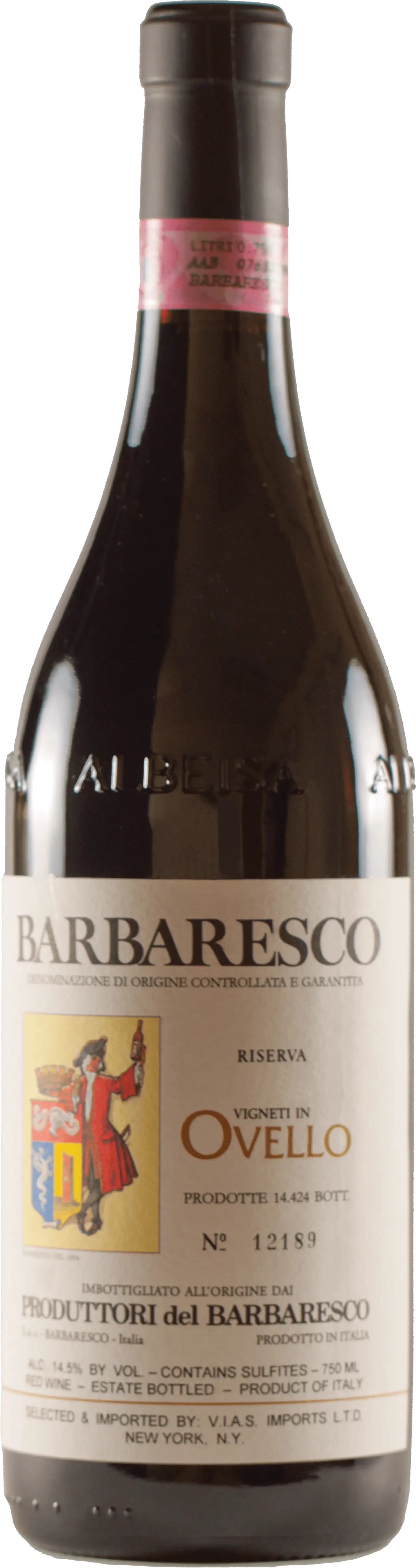 Prod. Del Barbaresco Ovello 75