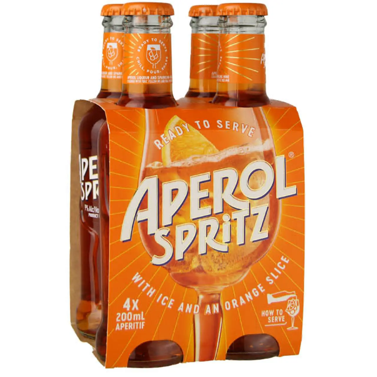 Aperol Spritz 4Pk - 200ml