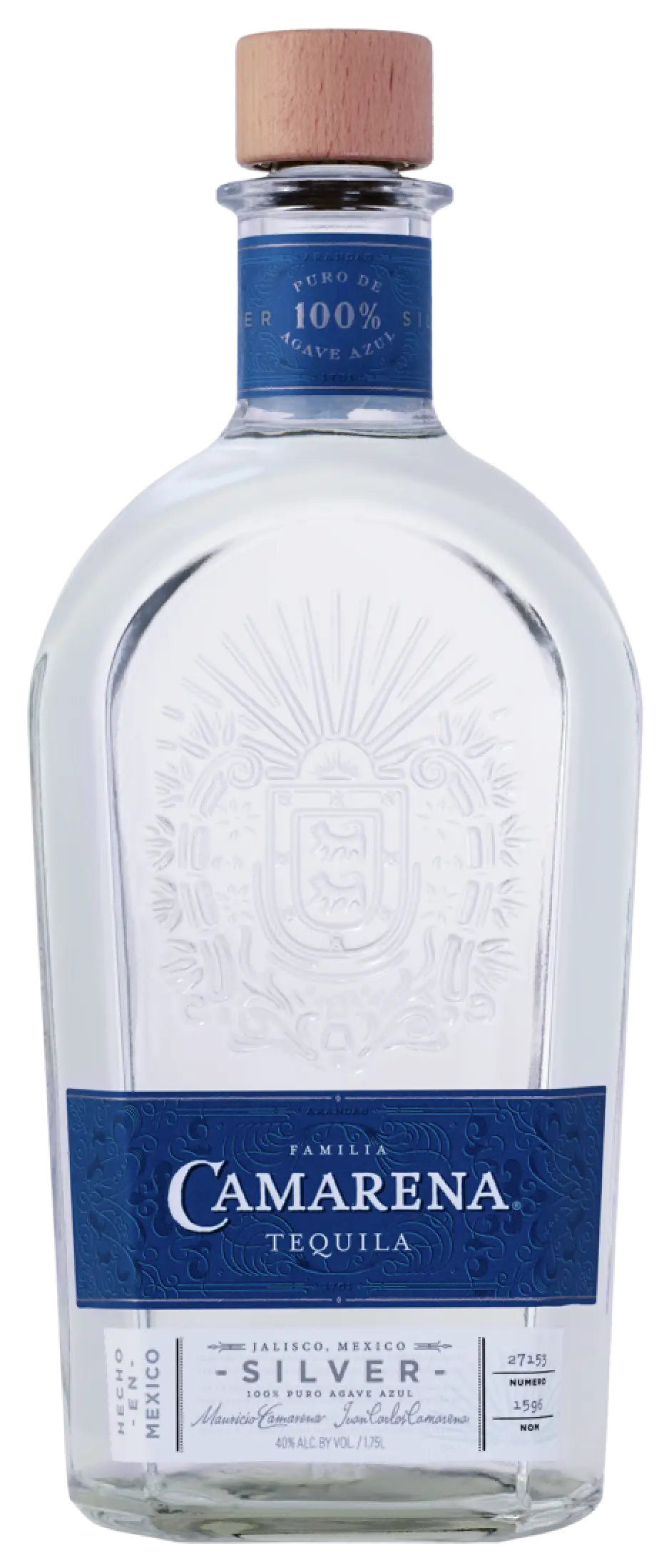 Camarena Silver Tequila 1.75L