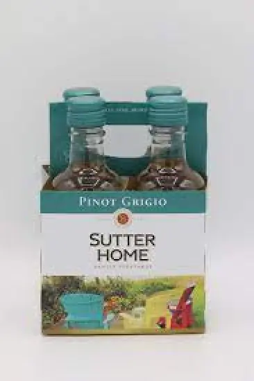 SUTTER HOME P GRIGIO 4PK 187