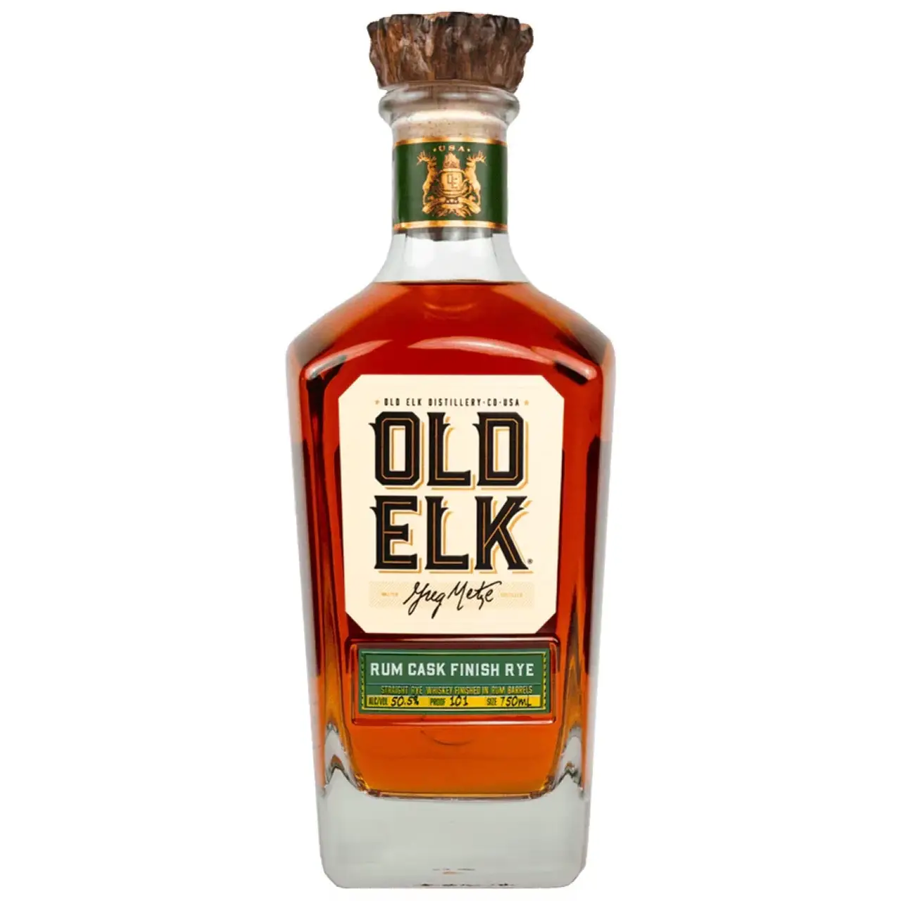 Old Elk Rum Cask Rye 750ml