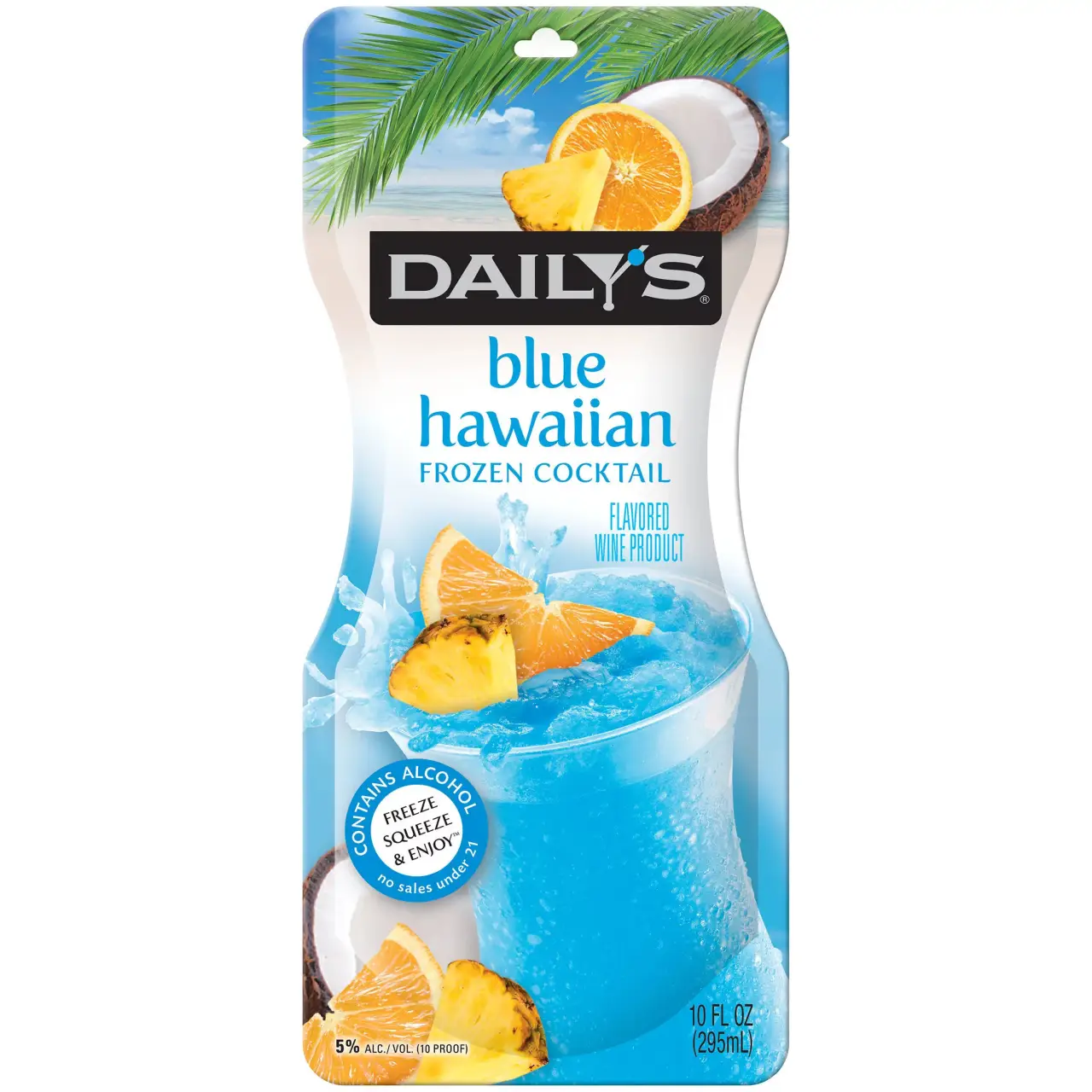 Daily's Blue Hawaiian Frozen Cocktail 295ml