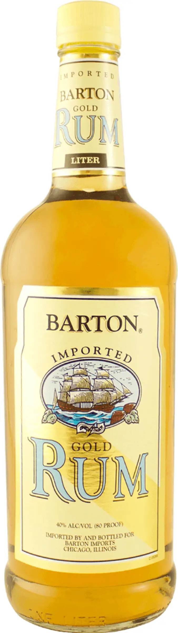 BARTONS GOLD RUM L