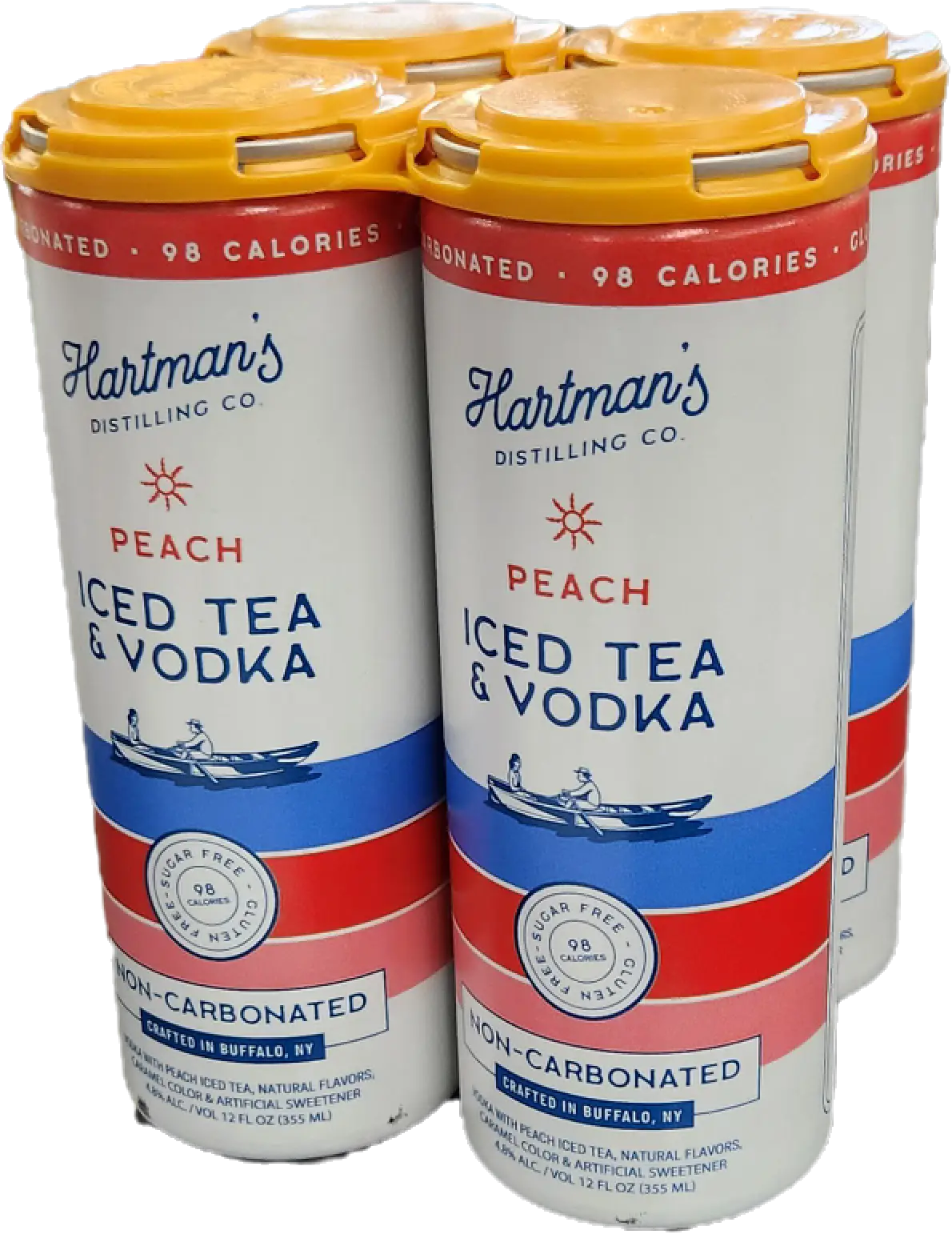 HARTMAN PEACH ICE TEA  4PK