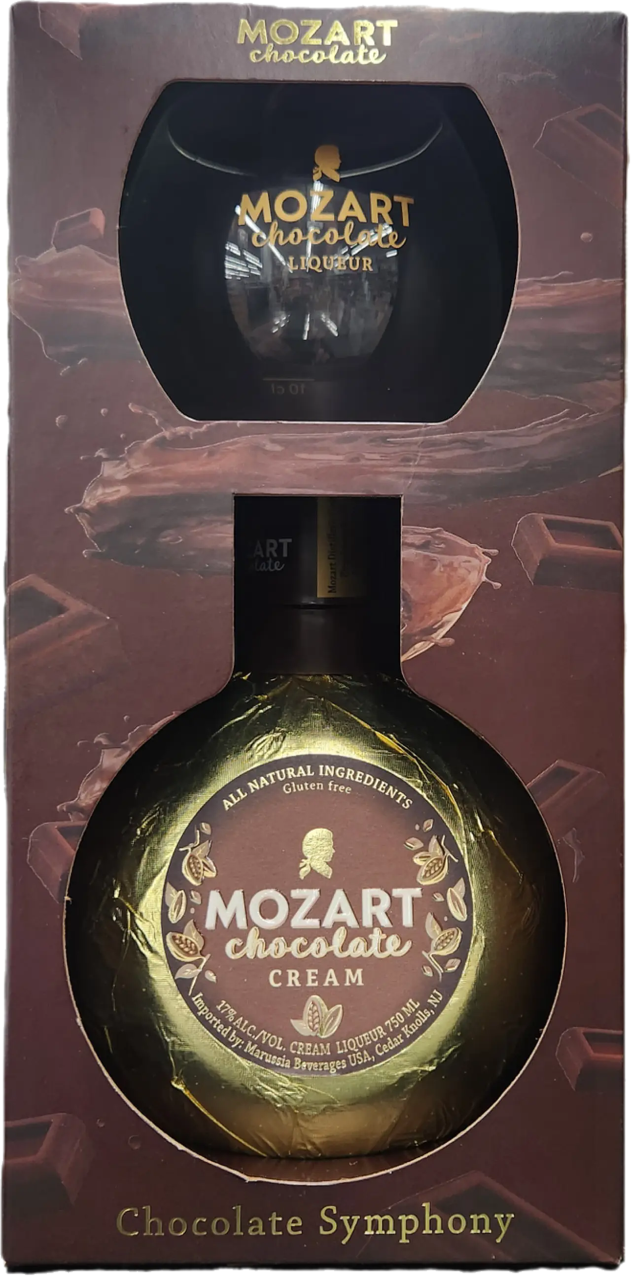 MOZART CHOC 750 W/GLASS