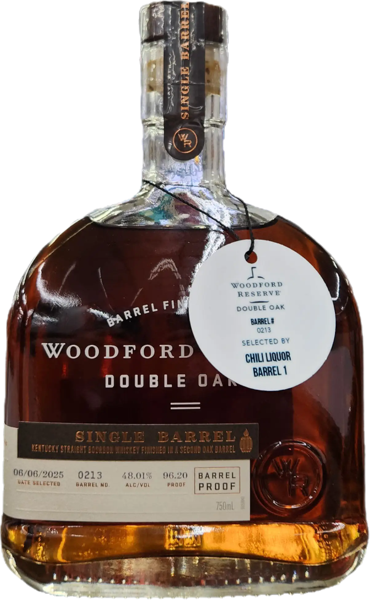 WOODFORD DBL WD SING BRL 96.2