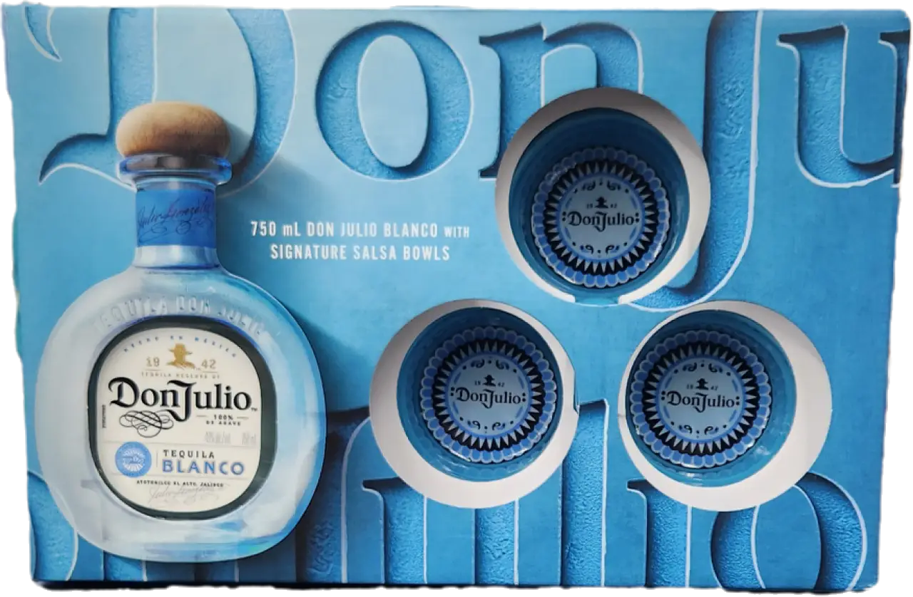DON JULIO SILVER 750 W/SALSA