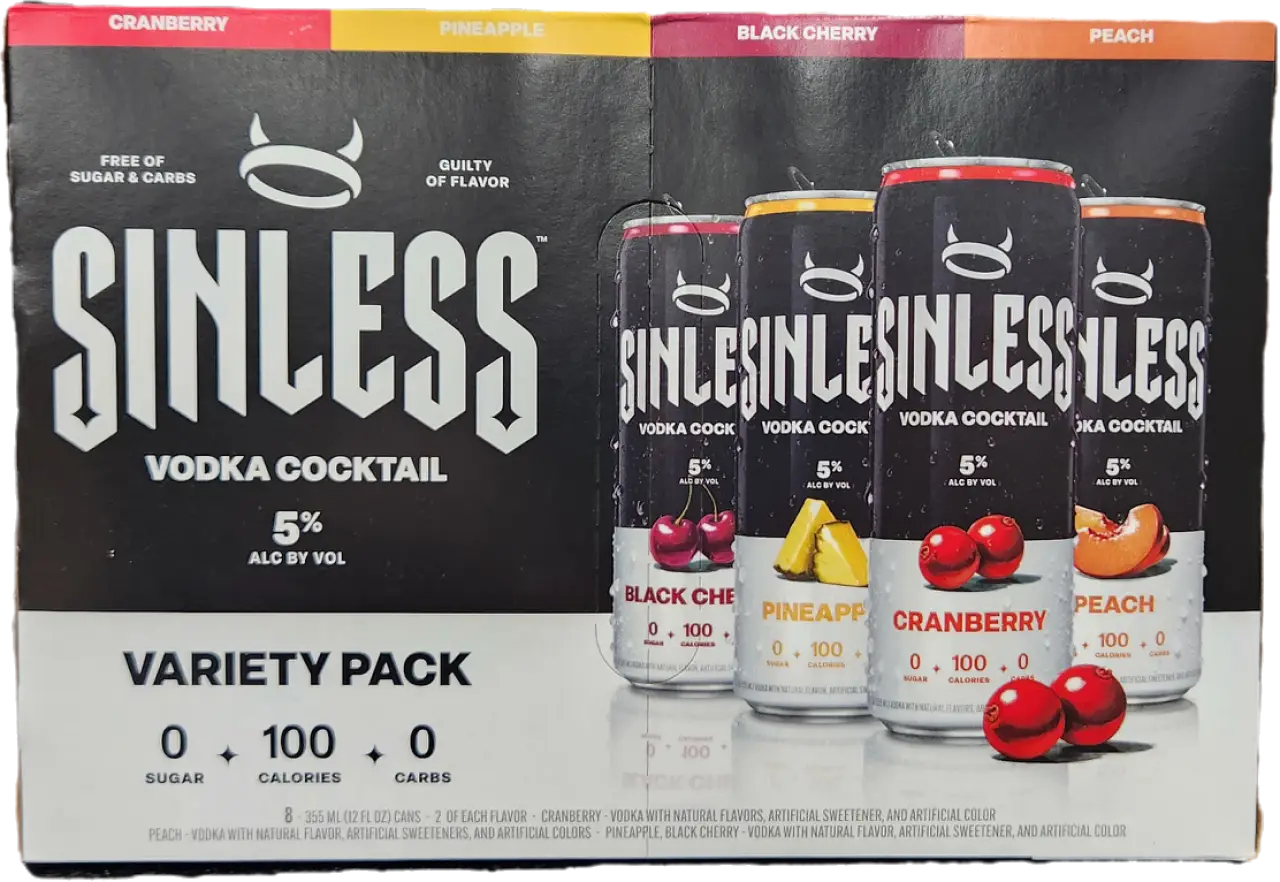 Sinless Vodka 8 Pack 8X50ml