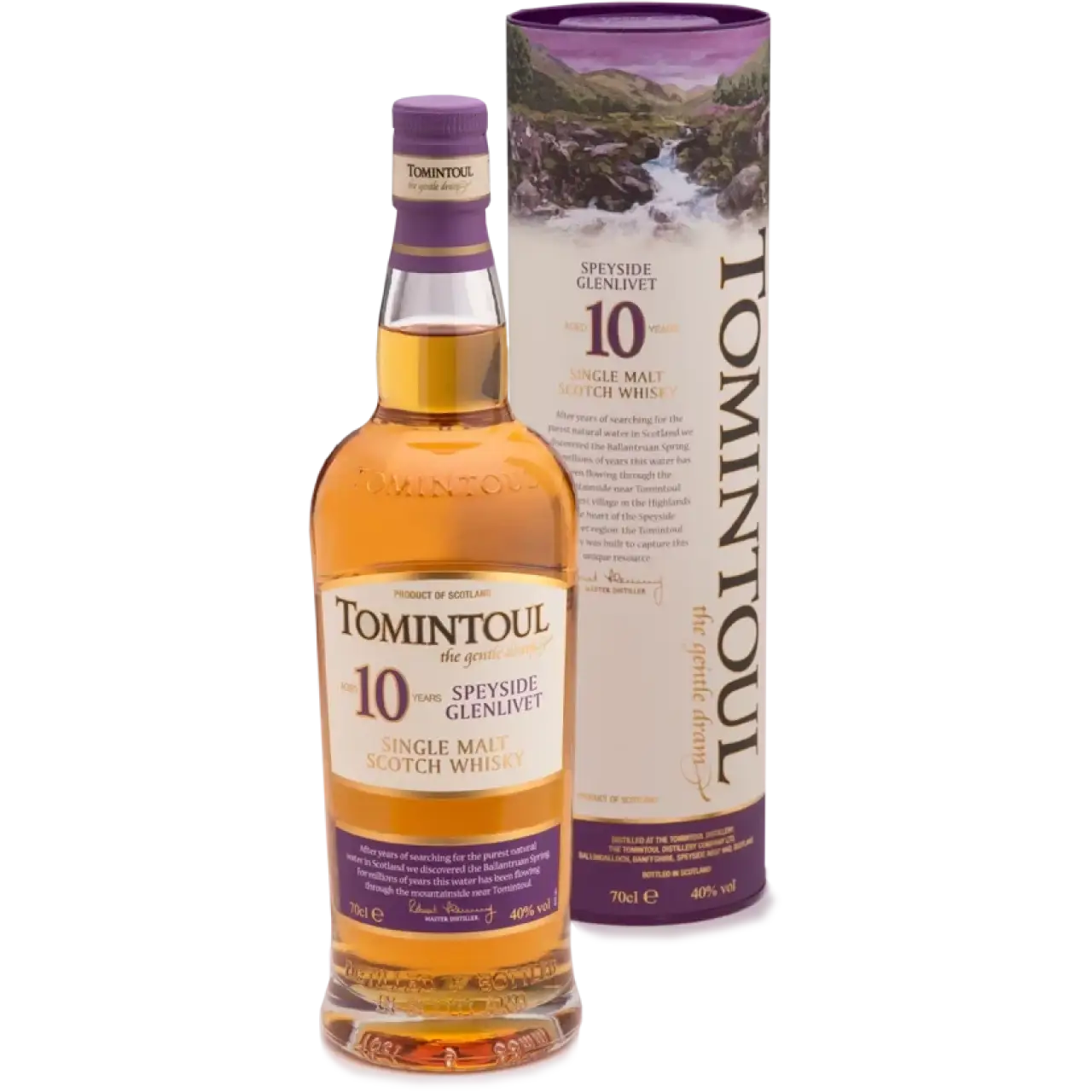 TOMINTOUL 10YR SCOTCH 750
