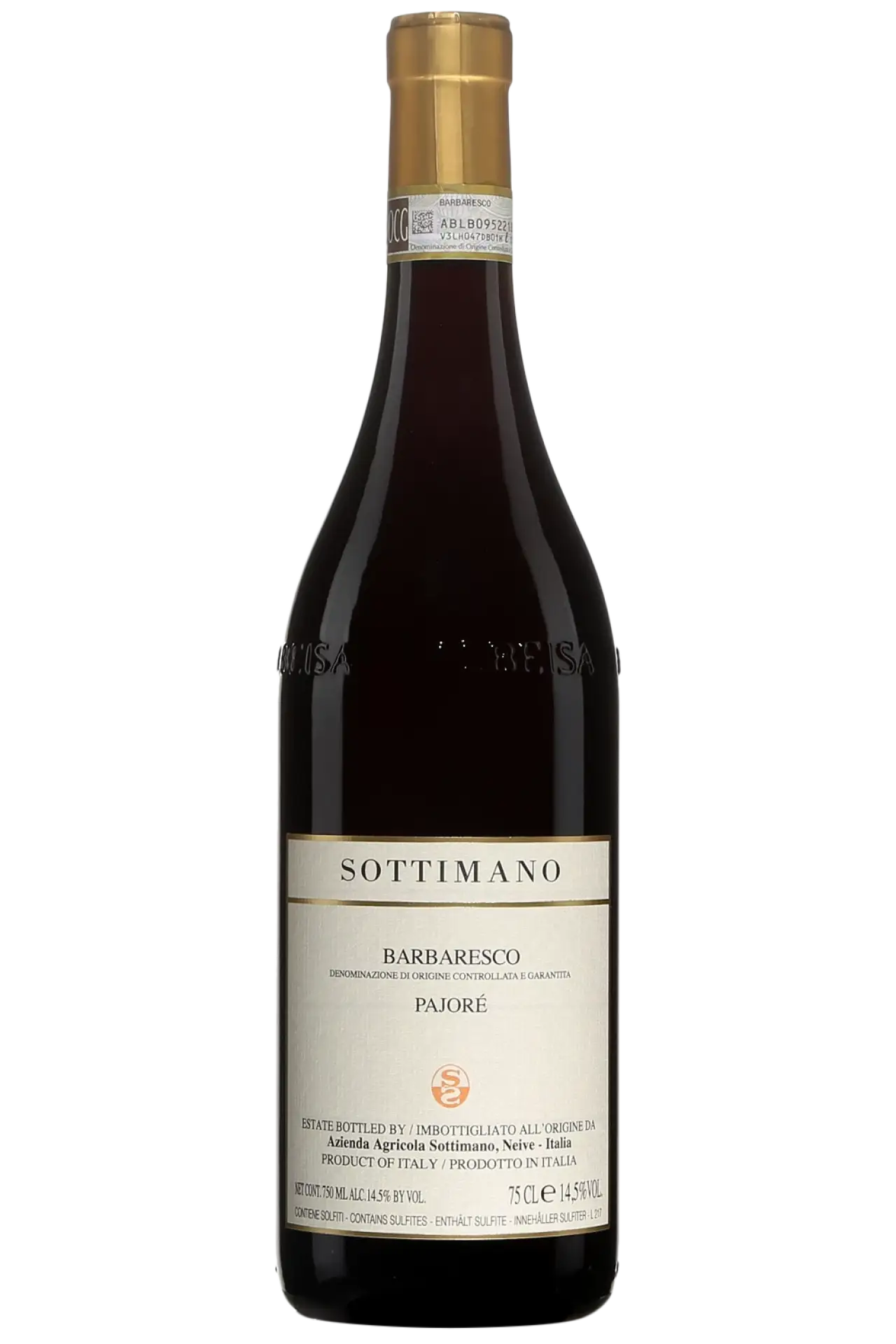 SOTTIMANO BARBARESCO PAJ '08