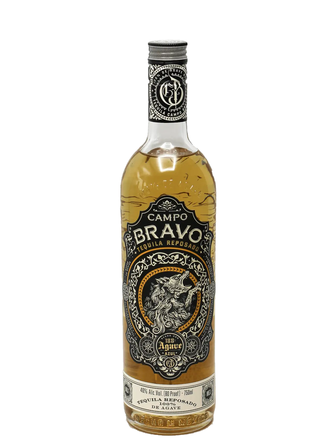 Campo Bravo Azul Reposado Tequila 1L