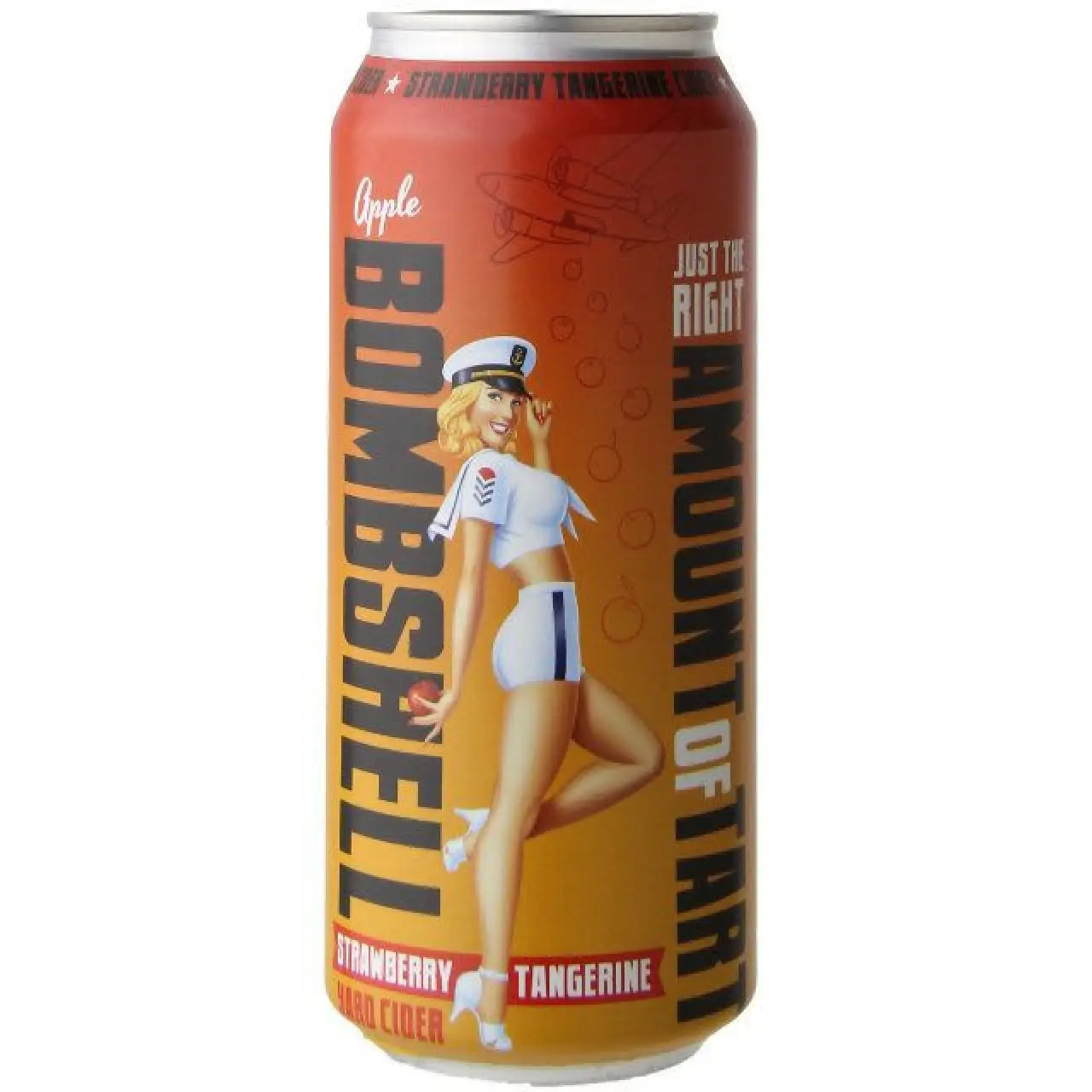 Three Brothers Bombshell Strawberry Tangerine Hard Cider 473ml