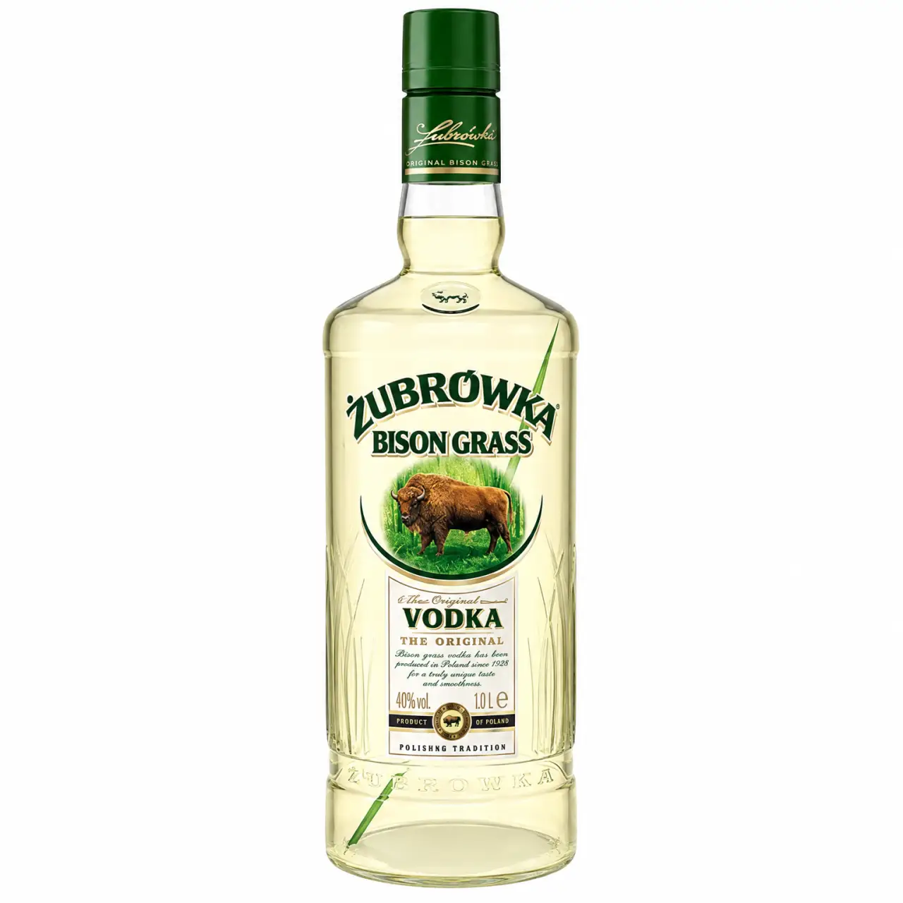 Bison Grass Vodka 1.0L Zubrowka