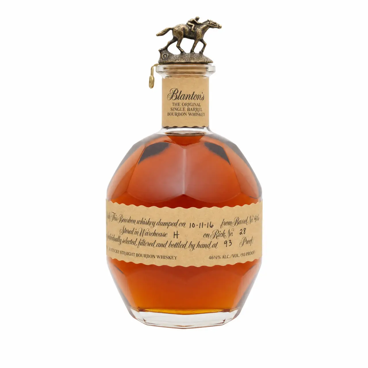 Blanton's Original Single Barrel Bourbon Whiskey 750ml
