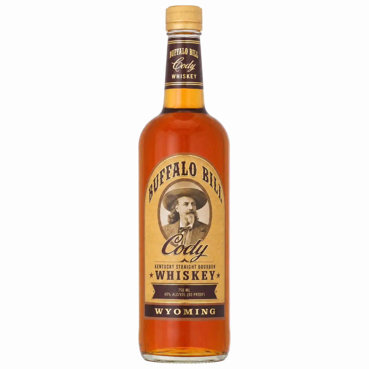 Buffalo Bill Cody Wyoming Straight Bourbon Whiskey 750ml